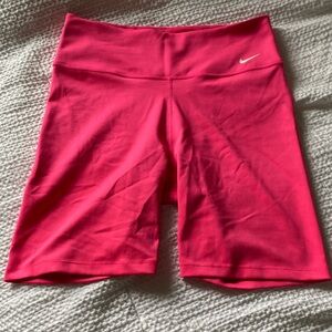 Nike Pink Athletic Compression Shorts
